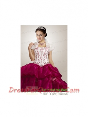 Modern Appliques White Quinceanera Jacket with Open Front