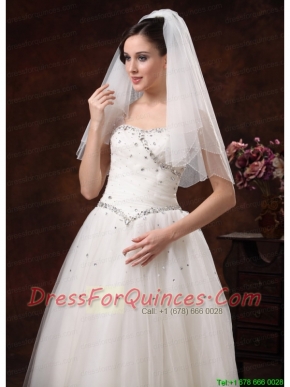 Two-tier Tulle Graceful Wedding Veil