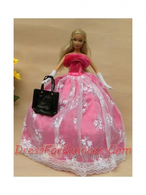 New Arrival Party Clothes Dress for Barbie Doll Girl's Gift Free Shipping