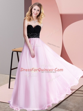 Lilac Sweetheart Neckline Beading Prom Gown Sleeveless Lace Up