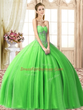 Amazing Floor Length Ball Gowns Sleeveless Quinceanera Dresses Lace Up