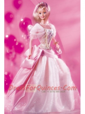The Most Amazing Pink Dress with Sequin Made to Fit the Barbie Doll