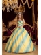 Elegant Ombre Color Ball Gown Sweetheart Beading Organza Quinceanera Dress