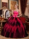 Wonderful Ball Gown Strapless Floor-length Tulle Beading Quinceanera Dress