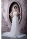 Prom Dress Empire Custom Made Strapless Sweep Train Appliques Chiffon