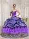 Exclusive Taffeta Ball Gown Strapless Floor-length 2014 Spring Quinceanera Dresses