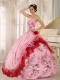 Fashionable Applqiues and Hand Made Flower For 2013 Ball Gown Dress in Multi-Colour