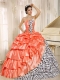 Popular Multi-color Pick-ups Strapless 2013 15th Birthday Dresses