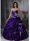 Quinceanera Dress Ball Gown Strapless With Taffeta Appliques Quinceanera Dress In New Styles