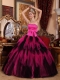 Wonderful Ball Gown Tulle Strapless Floor-length 2014 Spring Quinceanera Dresses