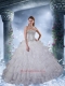 Elegant One Shoulder Beaded and Ruffled Layeres White Quinceanera Dresses