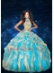 Sweetheart Beading and Ruffles Quinceanera Dresses in Multi-color