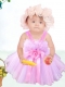 2014 Amazing Ball Gown Straps Little Girl Dress in Lilac