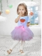 2014 Beautiful Scoop A-Line Little Girl Dress with Mini-length