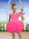 2014 Fashionable Off the Shoulder Beading and Ruffles Little Girl Dresses