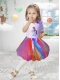 Beautiful A-Line Scoop Mini-length Little Girl Dress in Multi-color Beautiful A-Line Scoop Mini-length Little Girl Dress in Multi-color