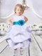Ball Gown Scoop 2014 Flower Girl Dress with Bowknot in White