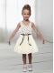 Chiffon Scoop A-Line Mini-length Flower Girl Dress For 2014