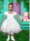 Fashionable Square Ball Gown Tea-length Flower Girl Dresses