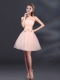 2015 Bowknot A Line Strapless Dama Dress with Lace Up  2015 Bowknot A Line Strapless Dama Dress with Lace Up