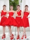The Brand New Style Dama Dress Chiffon Ruching with A Line