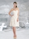 Sophisticated Ruffles Empire 2015 Dama Dress with Sweetheart