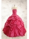 2015 Cheap Appliques Quinceanera Dresses in Hot Pink