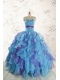 2015 New Style Multi Color Quinceanera Dresses with Beading and Ruffles
