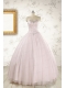 2015 Pretty Beading Light Pink Quinceanera Dresses