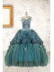 Beautiful Multi-color Straps Appliques Quinceanera Dresses for 2015