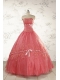 Brand New Appliques Sweet 15 Dresses Watermelon for 2015