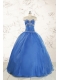 Cheap Beading Quinceanera Dresses in Royal Blue for 2015