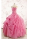 Cheap Strapless Quinceanera Dresses with Pick Ups and Wraps
