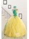 Classical Multi Color Quinceanera Dresses with Hand Made Flowers