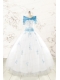 Discount White Quinceanera Dresses with Appliques for 2015