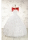 White Ball Gown Formal Quinceanera Dresses with Sequins and Ruffles