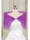 2015 Open Front Beading New Style Shawls in Purple