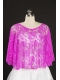 Hot Pink Beading Lace Hot Sale Wraps for 2015