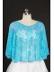 Lace Beading Hot Sale 2015 Wraps for Baby Blue