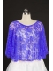 Lace Hot Sale 2015 Purple Wraps with Beading