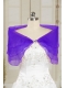 New Style Beading Purple Shawls for 2015