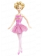 Beading Princess Mini-length Pink Barbie Doll Dress