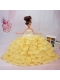 Popular Yellow Floor-length Party Clothes Fashion Dress For Noble Barbie  Popular Yellow Floor-length Party Clothes Fashion Dress For Noble Barbie