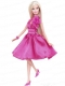 Pretty Princess Sequin Hot Pink Gown For Barbie Doll