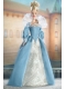 The Most Amazing Blue Dress With Long Sleeves For Barbie Doll Dress