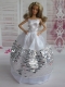 Ball Gown Party Clothes Sequins Barbie Doll Dress