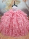 Exclusive Lace Decorate Ball Gown Pink Barbie Doll Dress Exclusive Lace Decorate Ball Gown Pink Barbie Doll Dress