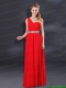 One Shoulder Empire Sequins 2015 Beautiful Bridesmaid Dresses