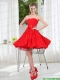 Pretty Ruching Strapless A Line Junior Dresses for 2015