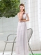 Ruching One Shoulder Empire Bridesmaid Dresses for 2015